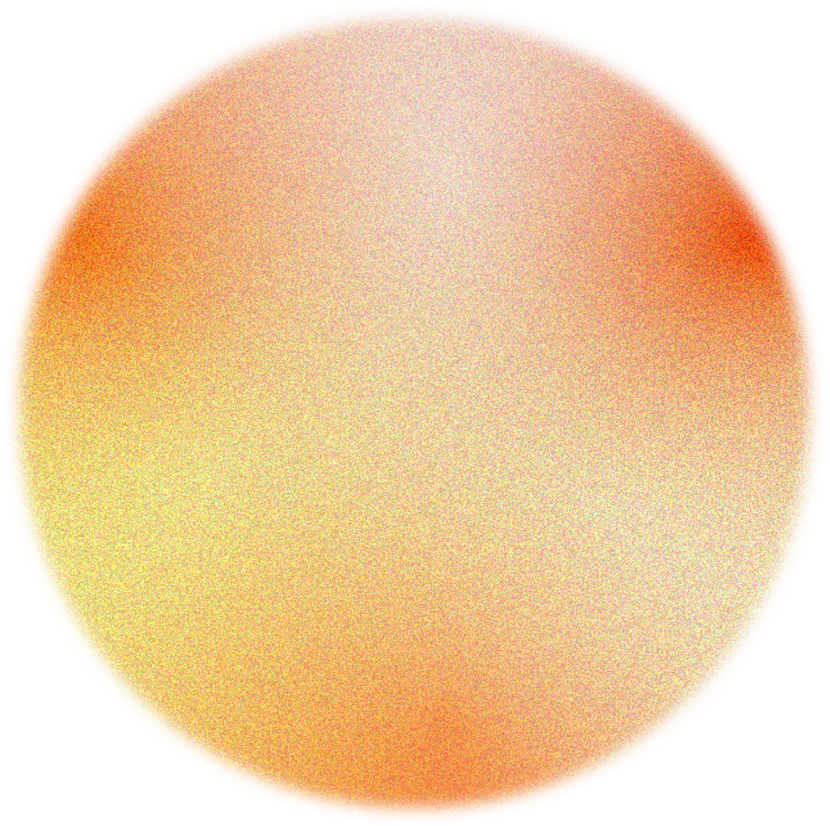 Gradient Grainy Circle Illustration